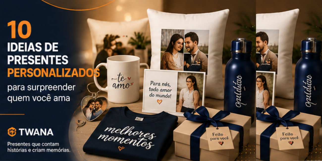 10 Ideias de Presentes Personalizados para Surpreender Quem Você Ama